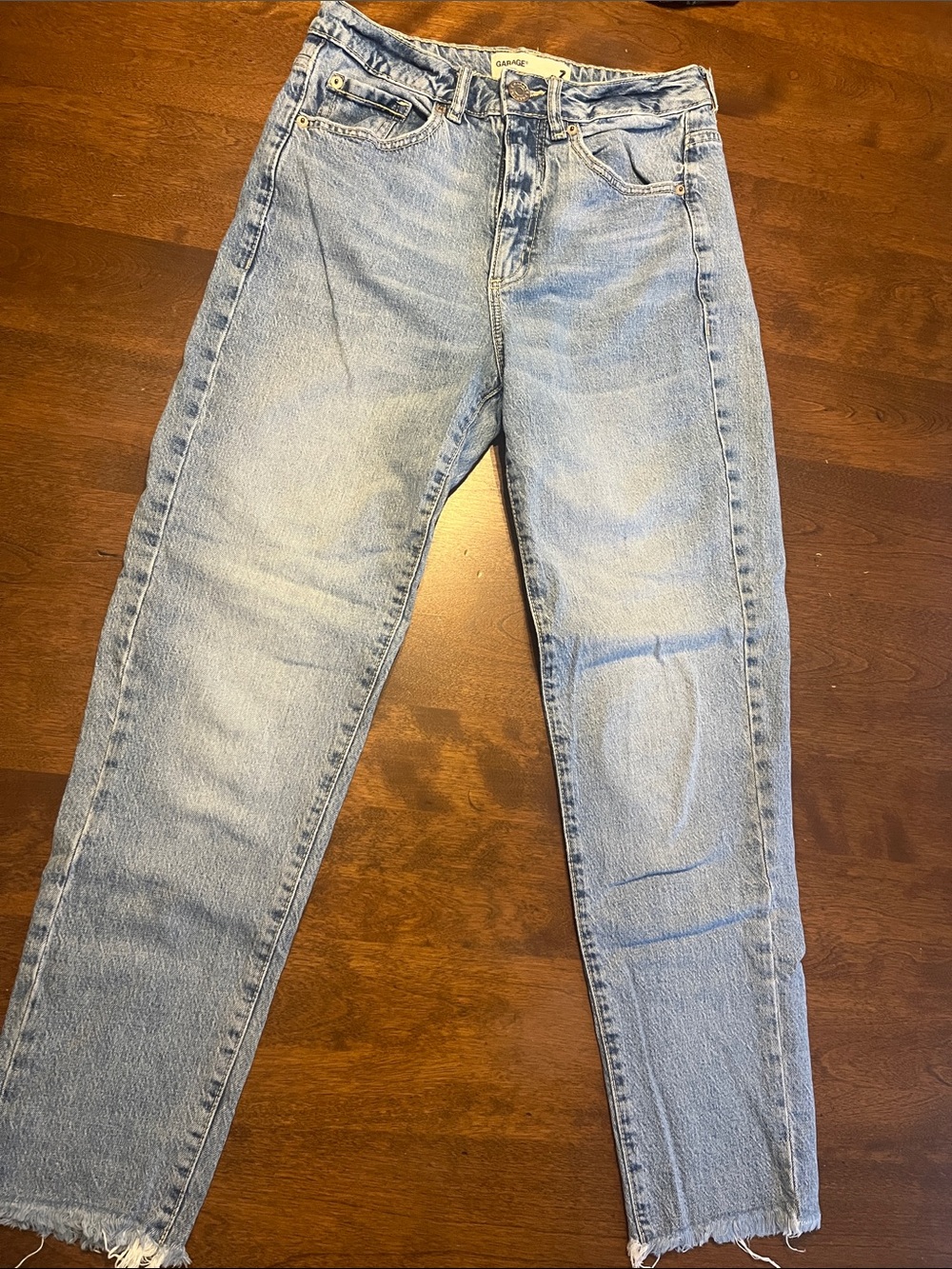 Garage Light Blue Straight-Leg Women’s Jeans